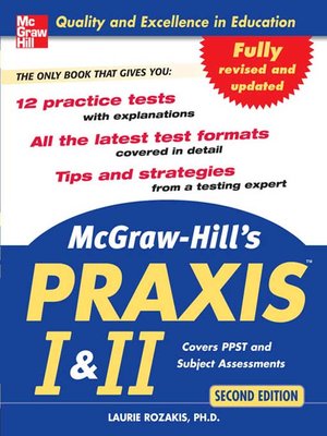 McGraw-Hill's PRAXIS<sup>TM</sup> I & II - ebook